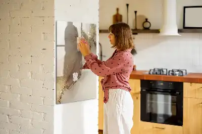 Magnetická tabuľa na kreslenie trblietavý mramor