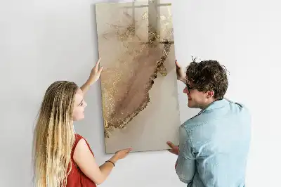 Magnetická tabuľa na kreslenie trblietavý mramor