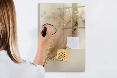 Magnetická tabuľa na kreslenie trblietavý mramor