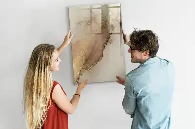 Magnetická tabuľa na kreslenie trblietavý mramor