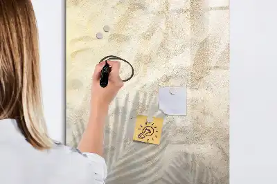 Magnetická kresliaca tabuľa s motívom pláže a piesku