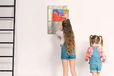 Magnetická kresliaca tabuľa s motívom pláže a piesku