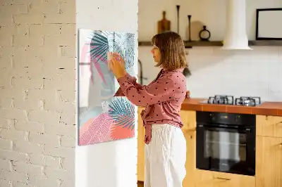 Magnetická kresliaca tabuľa v pastelových listoch