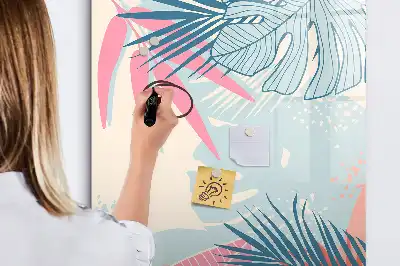 Magnetická kresliaca tabuľa v pastelových listoch