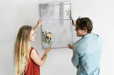 Magnetická tabuľa na kreslenie betón a olivy