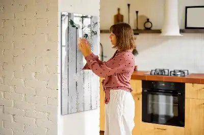 Magnetická tabuľa na kreslenie drevená