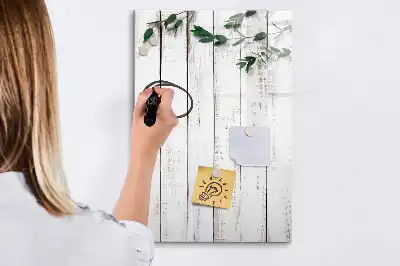 Magnetická tabuľa na kreslenie drevená