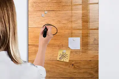 Magnetická tabuľa na kreslenie drevené panely