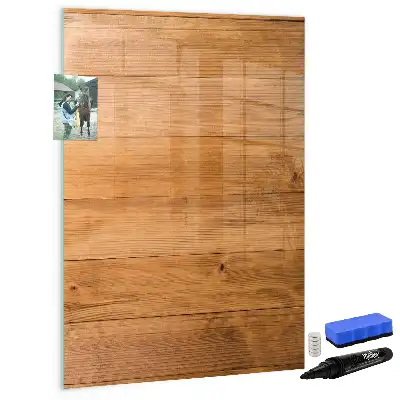 Magnetická tabuľa na kreslenie drevené panely