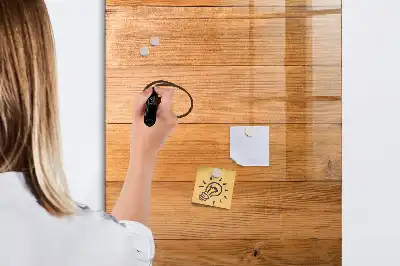 Magnetická tabuľa na kreslenie drevené panely
