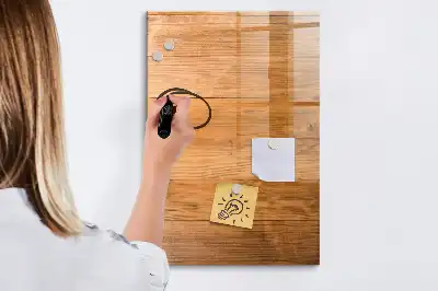 Magnetická tabuľa na kreslenie drevené panely