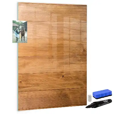 Magnetická tabuľa na kreslenie drevené panely