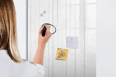 Magnetická kresliaca tabuľa z prírodného dreva