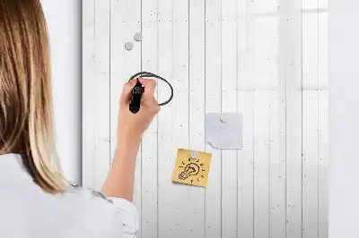 Magnetická kresliaca tabuľa z prírodného dreva