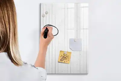 Magnetická kresliaca tabuľa z prírodného dreva