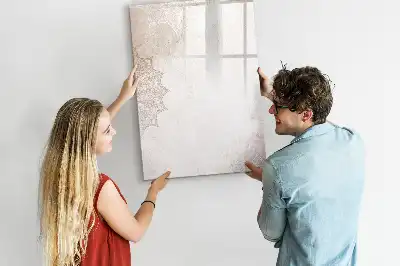 Magnetická tabuľa na kreslenie motív mandaly