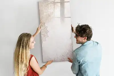 Magnetická tabuľa na kreslenie motív mandaly