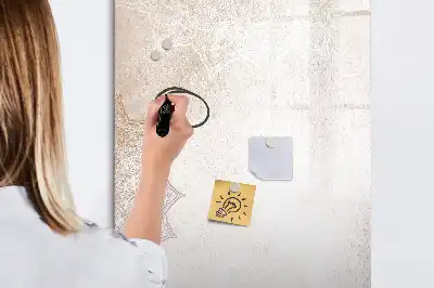 Magnetická tabuľa na kreslenie motív mandaly