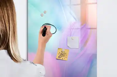 Magnetická tabuľa na kreslenie pastelové perá