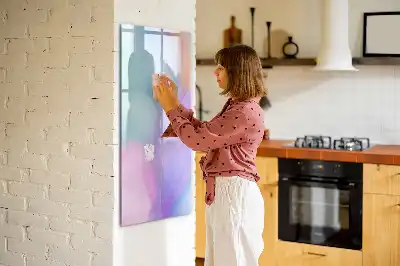 Magnetická tabuľa na kreslenie pastelové perá