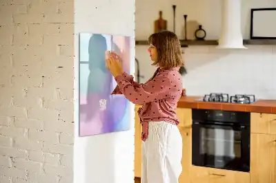Magnetická tabuľa na kreslenie pastelové perá