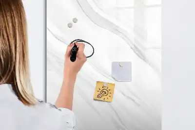 Magnetická tabuľa na kreslenie vzor mramorové vlny