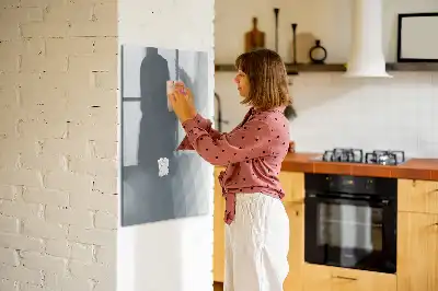Magnetická kresliaca tabuľa so vzorom sivej abstraktnej vlny
