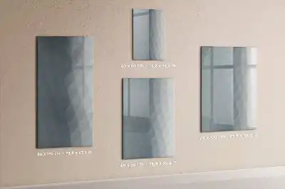 Magnetická kresliaca tabuľa so vzorom sivej abstraktnej vlny