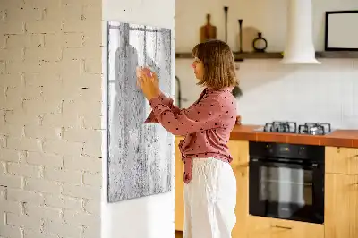 Magnetická kresliaca tabuľa z maľovaného dreva