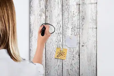 Magnetická kresliaca tabuľa z maľovaného dreva