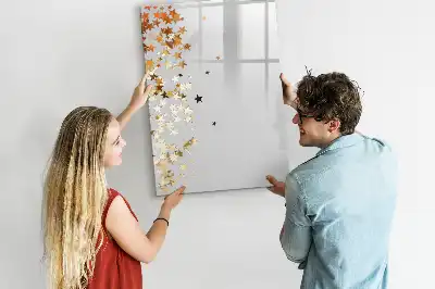 Magnetická tabuľa na kreslenie hviezdy