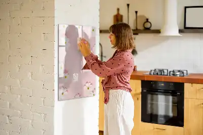 Magnetická kresliaca tabuľa motív kvety