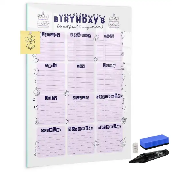Magnetická tabuľa na kreslenie miesto narodenia