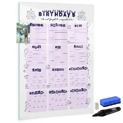 Magnetická tabuľa na kreslenie miesto narodenia