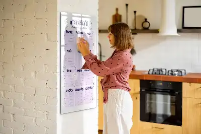 Magnetická tabuľa na kreslenie miesto narodenia