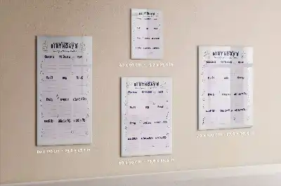 Magnetická tabuľa na kreslenie miesto narodenia
