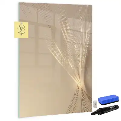 Magnetická kresliaca tabuľa v dizajne abstraktného svetla