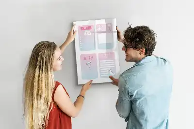 Magnetická kresliaca tabuľa s motívom jednorožca
