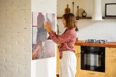 Magnetická tabuľa na kreslenie mramor