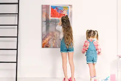 Magnetická tabuľa na kreslenie mramor