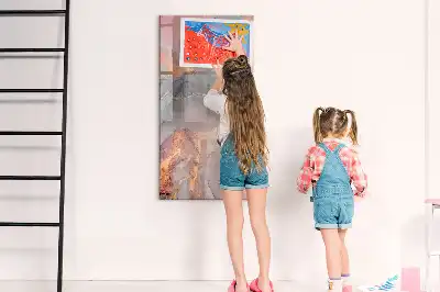 Magnetická tabuľa na kreslenie mramor