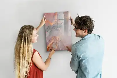 Magnetická tabuľa na kreslenie mramor