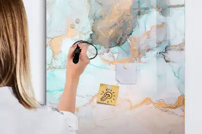 Magnetická kresliaca tabuľa so vzorom abstraktného atramentu