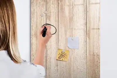 Magnetická tabuľa na kreslenie svetlé drevené prevedenie