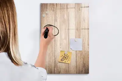 Magnetická tabuľa na kreslenie svetlé drevené prevedenie