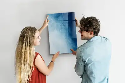 Magnetická tabuľa na kreslenie vodná abstrakcia