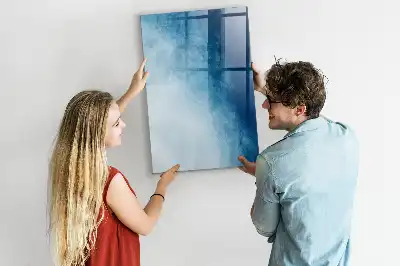 Magnetická tabuľa na kreslenie vodná abstrakcia