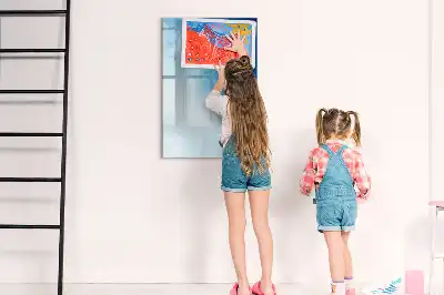 Magnetická tabuľa na kreslenie vodná abstrakcia