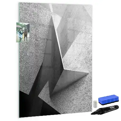 Magnetická tabuľa na kreslenie geometrická abstrakcia