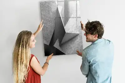 Magnetická tabuľa na kreslenie geometrická abstrakcia